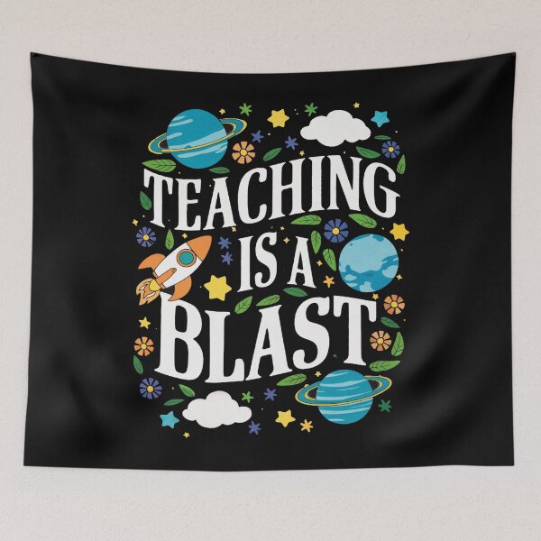 Item preview, Teaching Is A Blast Planets designed and sold by SiarheiYur.