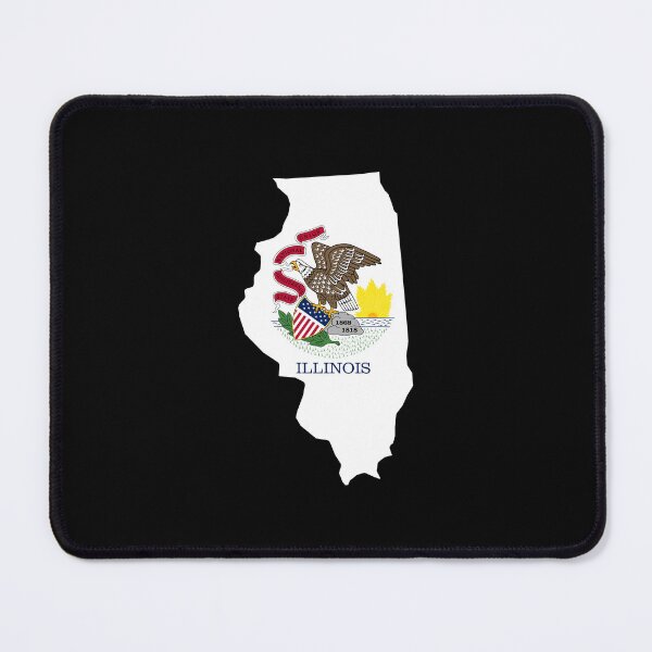 Item preview, Illinois State Shape Flag IL designed and sold by shitpostee.