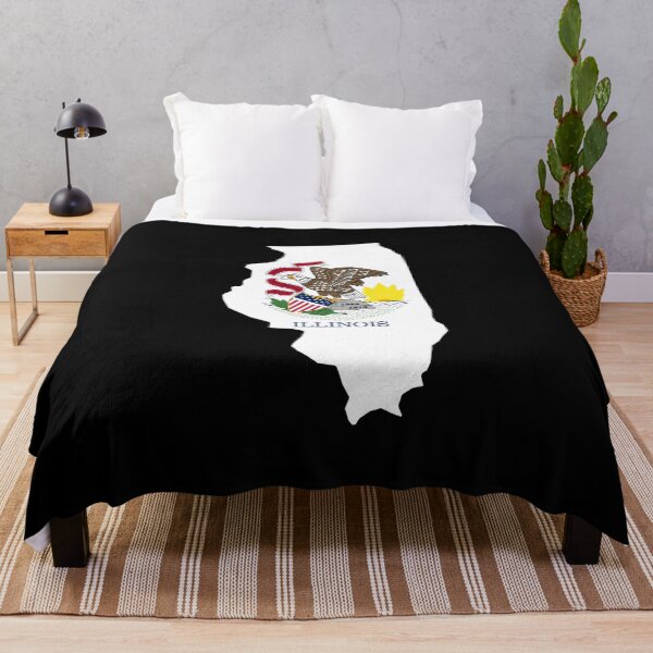 Item preview, Illinois State Shape Flag IL designed and sold by shitpostee.