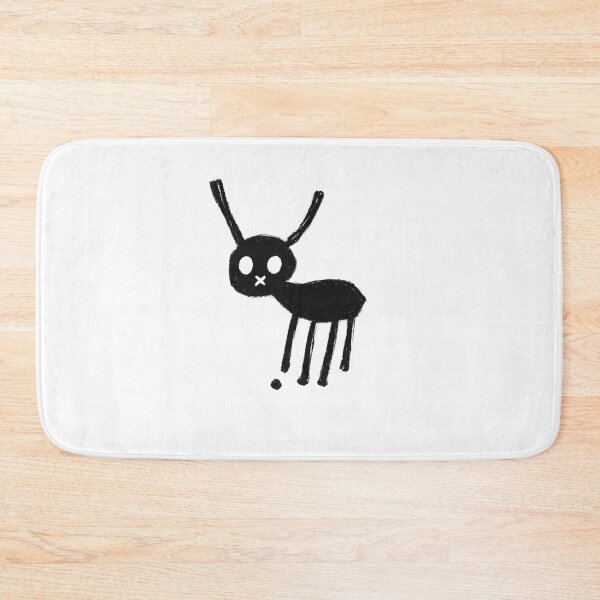 Item preview, Cute Weird Doodle Creature T-Shirt Design | Minimalist Antler Character Graphic designed and sold by Newthingzy.