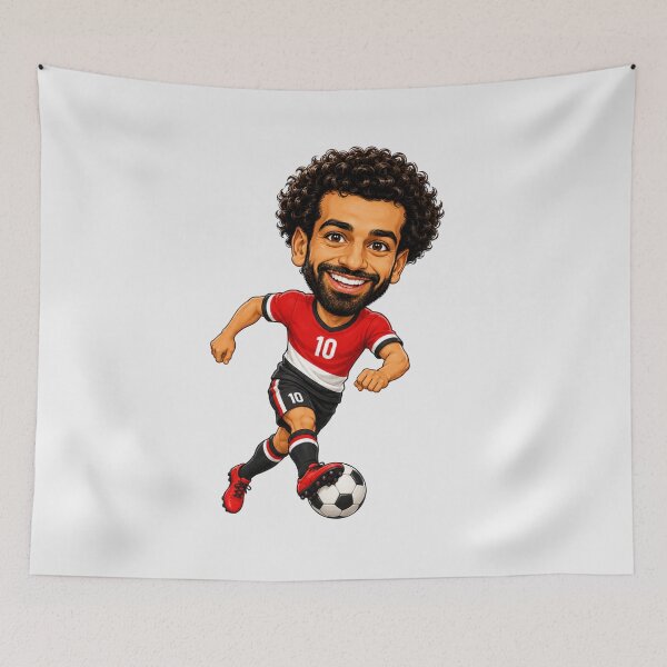 Item preview, Whimsical Egyptian Soccer Star Caricature designed and sold by AndreBarnard.