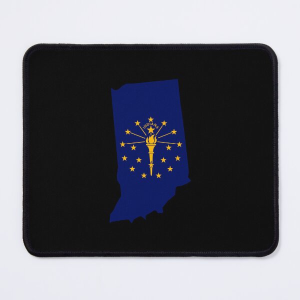 Item preview, Indiana State Shape Flag IN designed and sold by shitpostee.