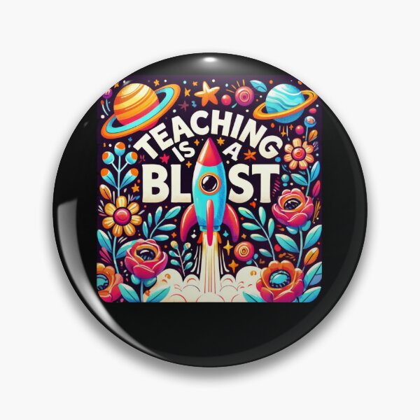 Item preview, Teaching Is A Blast Space designed and sold by SiarheiYur.