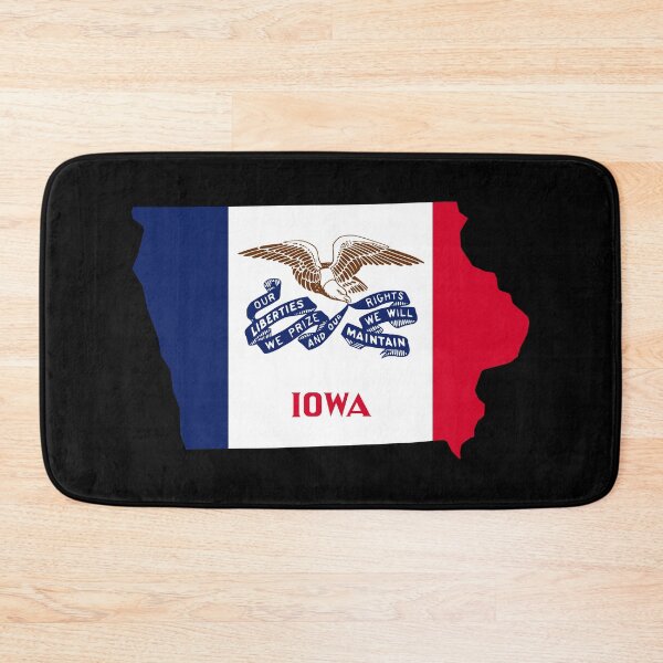 Item preview, Iowa State Shape Flag IA designed and sold by shitpostee.