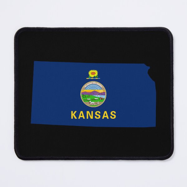 Item preview, Kansas State Shape Flag KS designed and sold by shitpostee.