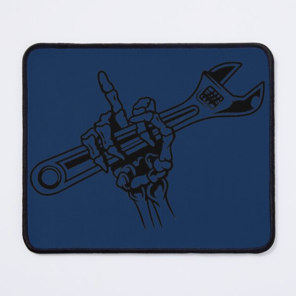 Item preview, Mechanic Rebel Hand – Wrench Tool Line Art Garage Design designed and sold by RAYBIL.