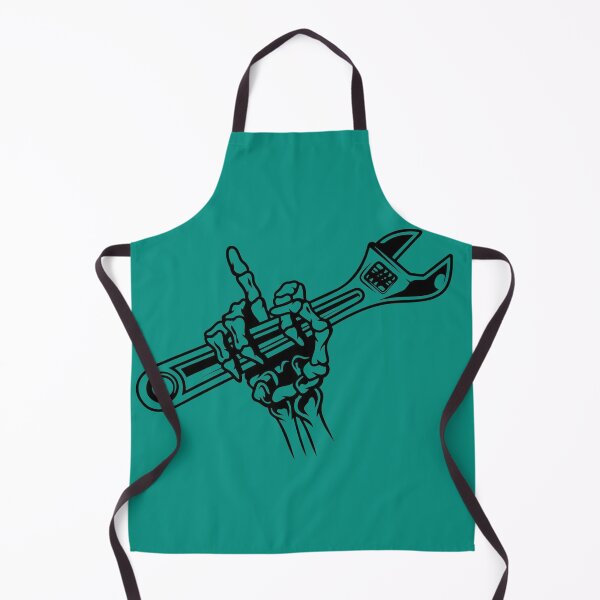 Item preview, Mechanic Rebel Hand – Wrench Tool Line Art Garage Design designed and sold by RAYBIL.