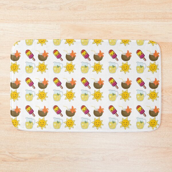 Item preview, Cute Kawaii Summer Vibes Sticker Pack Lemonade Tropical Coconut Sticker designed and sold by Art IN Pack.