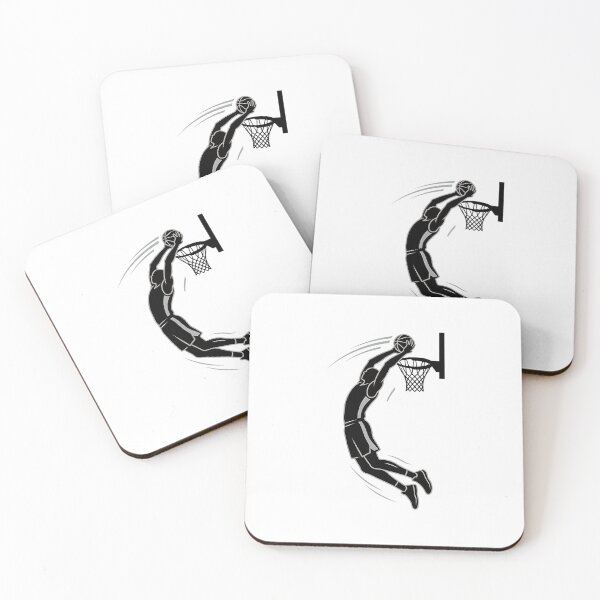 Item preview, Basketball Player Slam Dunk Silhouette Art designed and sold by onjcdesign.