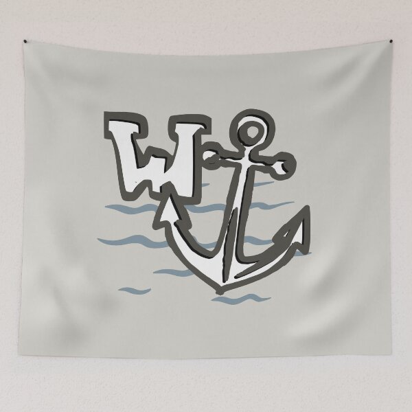 Item preview, Self Deprecating Humor Joke Wanker Anchor   designed and sold by TackyTime.