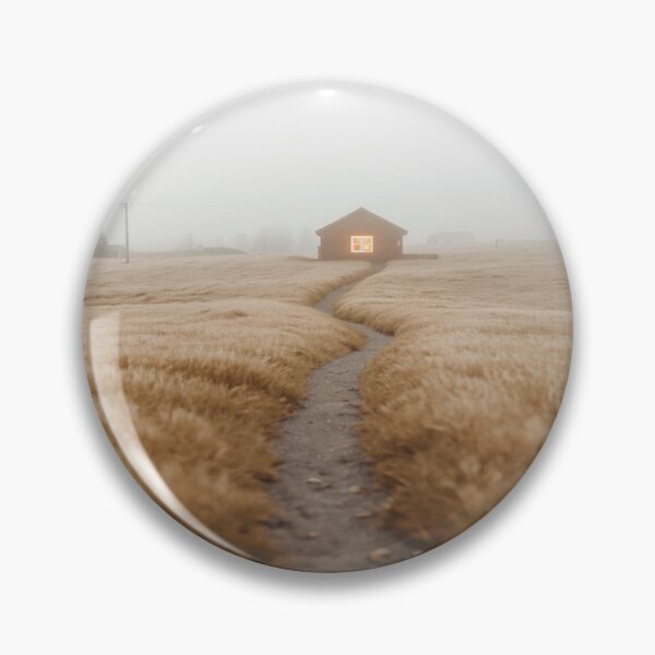 Item preview, The Journey Home | Cozy Cottage Wall Art | Scandinavian Minimalist Landscape Print designed and sold by VeloraNature.
