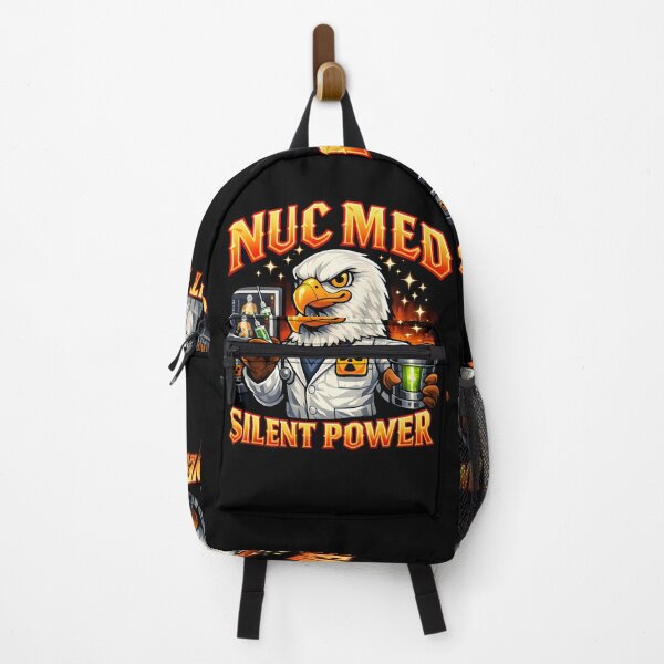 Item preview, Gothic Bald Eagle Nuclear Medicine Specialist Silent Power PET CT Technologist Radiopharmacy Professional Gift for Nuclear Medicine Week Molecular Imaging Healthcare Design designed and sold by ClinicalHubs.