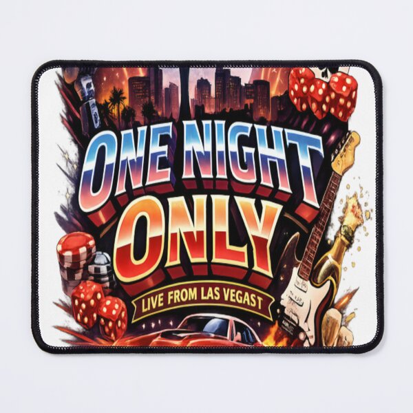 Item preview, One Night Only – Live From Las Vegas Retro Vintage Event designed and sold by CatLovers Studio.