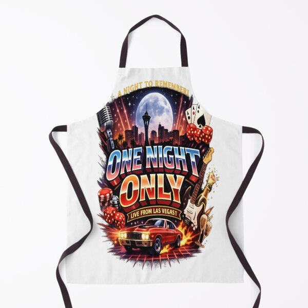 Item preview, One Night Only – Live From Las Vegas Retro Vintage Event designed and sold by CatLovers Studio.