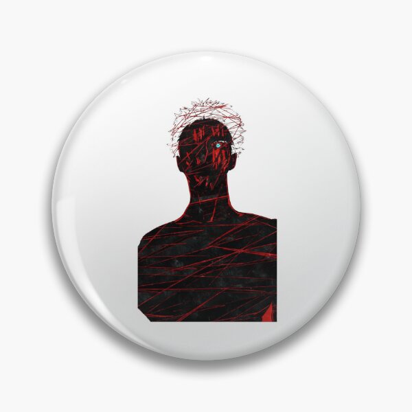 Item preview, Neon Crimson Void Grid - Geometric Silhouette Entity    designed and sold by Mrdonut-ARt.