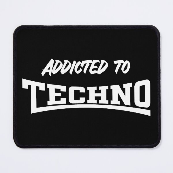 Item preview, Addicted To Techno Underground Rave Festival Aesthetic designed and sold by SPAZE-Typo.