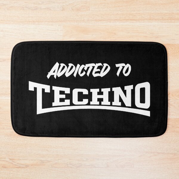 Item preview, Addicted To Techno Underground Rave Festival Aesthetic designed and sold by SPAZE-Typo.
