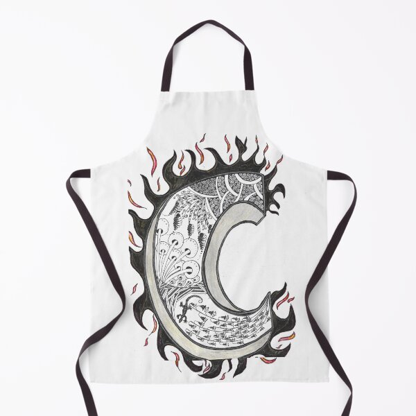 Item preview, Illuminated Letter-Letter C designed and sold by The Outlier Studio.
