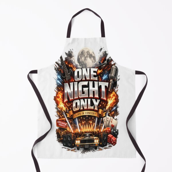 Item preview, One Night Only – Live From Las Vegas Retro Vintage Event designed and sold by CatLovers Studio.