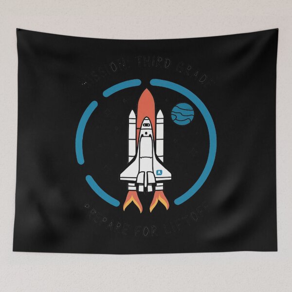 Item preview, Third Grade Prepare For Liftoff designed and sold by SiarheiYur.