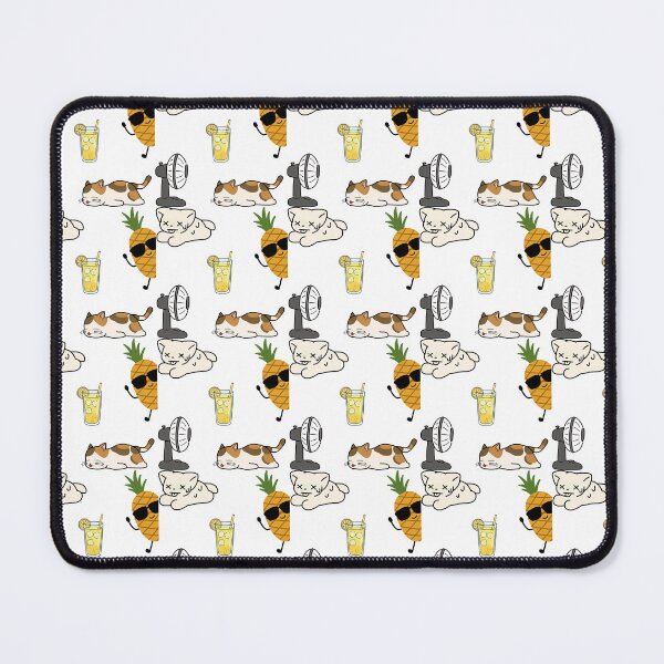 Item preview, Funny Cute Summer Cat Sticker Pack Hot Weather Melted Cats Sticker designed and sold by Art IN Pack.