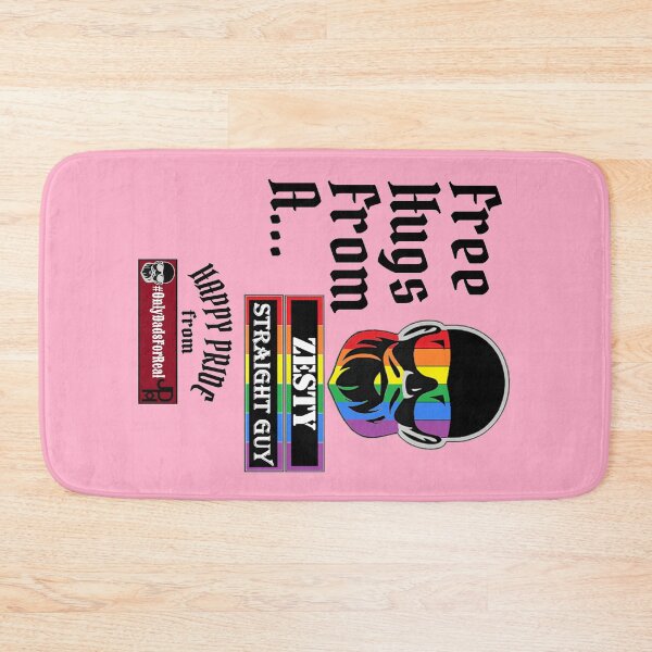 Item preview, Free Hugs Zesty Straight Guy (Pink) *More Colors Available in Collection designed and sold by OnlyDadsForReal.
