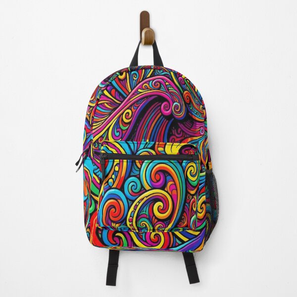Item preview, Psychedelic Pop Art pattern inspired by Andy Warhol in a color-intensive abstract style. designed and sold by FotoworldEdel.