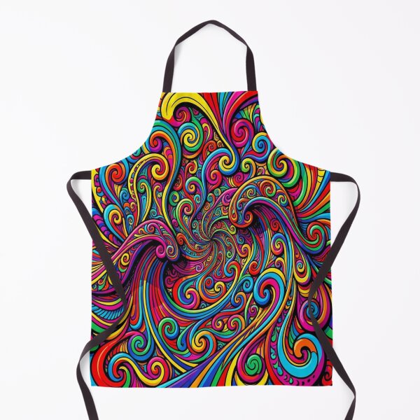 Item preview, Psychedelic Pop Art pattern inspired by Andy Warhol in a color-intensive abstract style. designed and sold by FotoworldEdel.