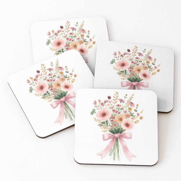 Item preview, Cute Watercolor Wildflower Bouquet Sticker designed and sold by Lu7u.