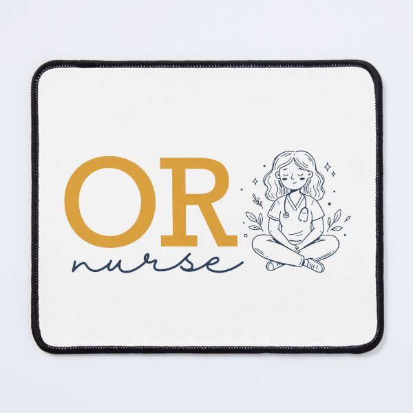 Item preview, OR Nurse — Operating Room Nurse Gift | Scrub Nurse Bath Mat Gift designed and sold by KiwyStudio.