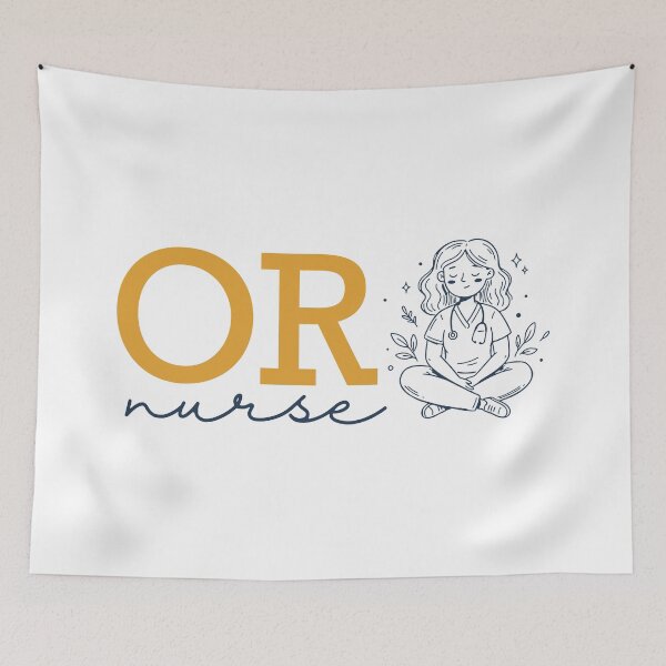 Item preview, OR Nurse — Operating Room Nurse Gift | Scrub Nurse Bath Mat Gift designed and sold by KiwyStudio.