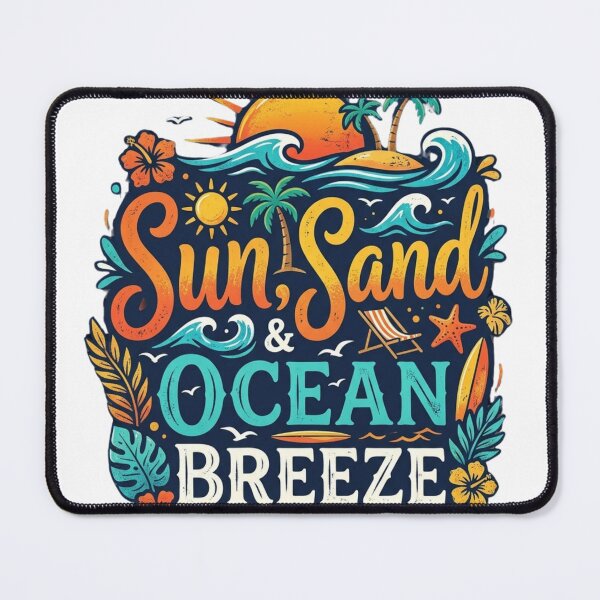 Item preview, Sun Sand and Ocean Breeze Vacation mode designed and sold by Girlsale.