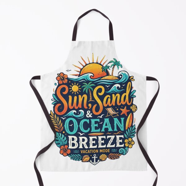 Item preview, Sun Sand and Ocean Breeze Vacation mode designed and sold by Girlsale.