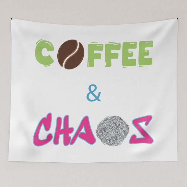 Item preview, Coffee & Chaos designed and sold by TheShopStores.