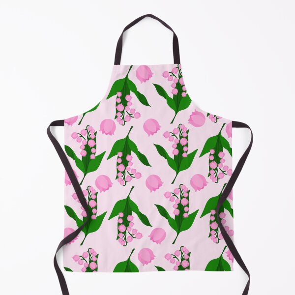 Item preview, Pink Lily of the Valley Floral Seamless Pattern designed and sold by ratihms.art.