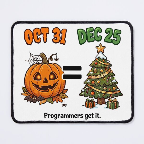 Item preview, The Halloween and Christmas Equation designed and sold by mancikart.