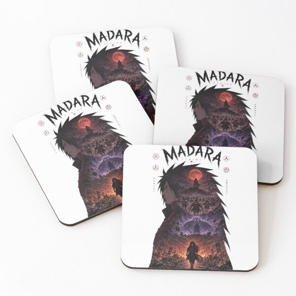 Item preview, Uchiha Madara | Crimson Warlord Ascension – Dark Moon Warrior Anime Art | Legendary Shinobi Battle Poster designed and sold by Dyan4.