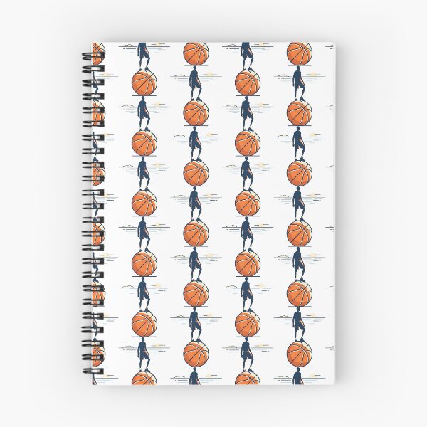 Item preview, Basketball Player Standing on Ball Sunset Art designed and sold by onjcdesign.