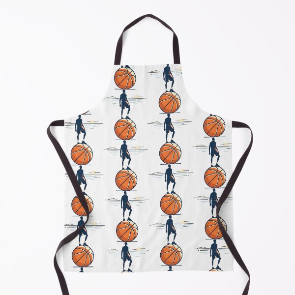 Item preview, Basketball Player Standing on Ball Sunset Art designed and sold by onjcdesign.