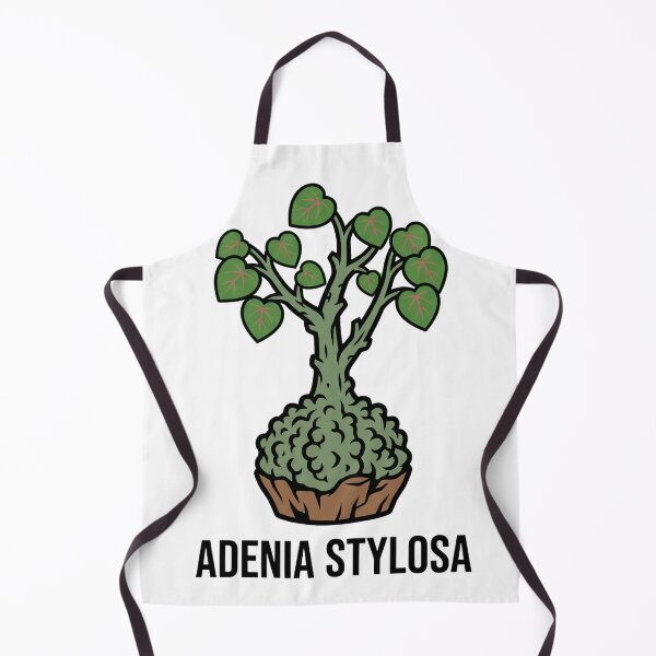 Item preview, Minimalist Adenia Stylosa Caudex Botanical Graphic designed and sold by GreenDivisionJP.