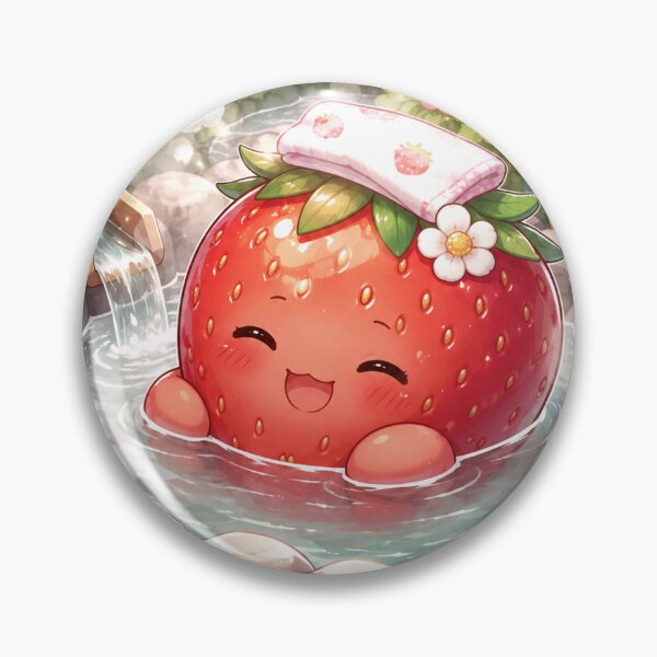 Item preview, The strawberry girl loves hot springs. designed and sold by HD3284.