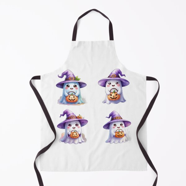 Item preview, Cute Sweet Ghost Girl Halloween Sticker Pack  designed and sold by RareVisuals.