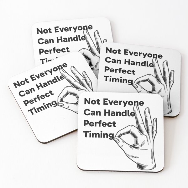 Item preview, Perfect Timing Never too late | Motivational Design designed and sold by Velara Designs.