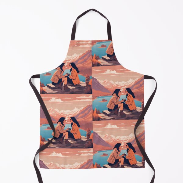 Item preview, Cozy Couple Love Illustration Design designed and sold by MMV2612.