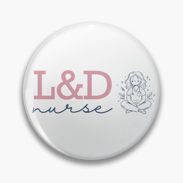 Item preview, L&D Nurse — Labor and Delivery Nurse Gift | L&D RN Sticker Nurses Gift designed and sold by KiwyStudio.