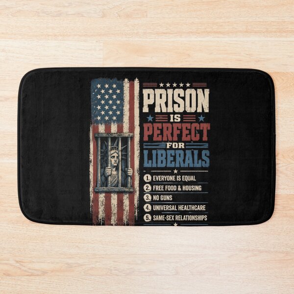 Item preview, Prison Is Perfect For Liberals Conservative American Patriot designed and sold by FormalDehyena.