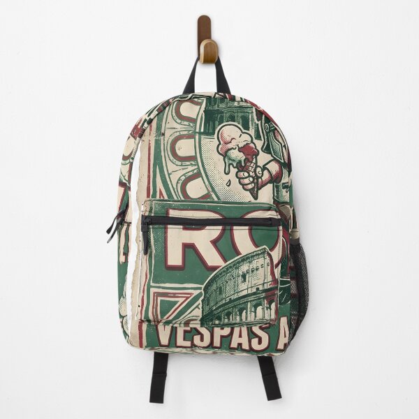 Item preview, Retro Rome Italy Vespa Gelato Distressed Print designed and sold by EKHOAISTORE.