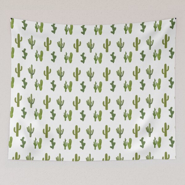 Item preview, Minimalist Cactus Pattern Cute Desert Succulents Motif Sticker designed and sold by Art IN Pack.