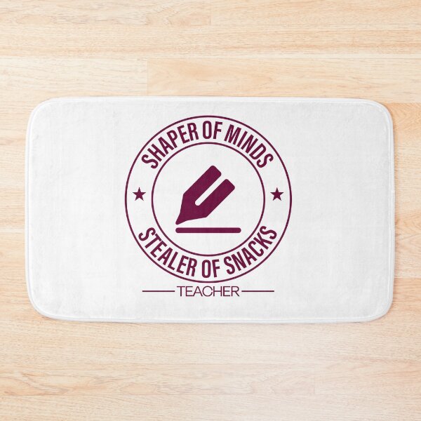 Item preview, Shaper of Minds Stealer of Snacks Funny Teacher Gift Teacher Life Shirt Sticker designed and sold by thesogart.