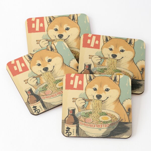 Item preview, Sheba cute dog ramen  designed and sold by Marketflowcreation .